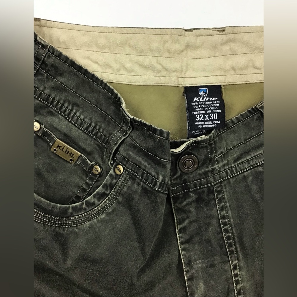 Kuhl D’LUX pants men’s 32 x 30 green - Picture 3 of 7